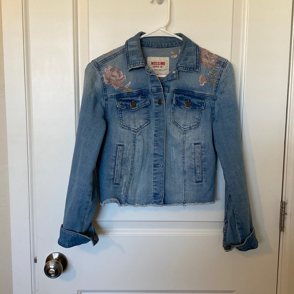 Embroidered Denim Jacket